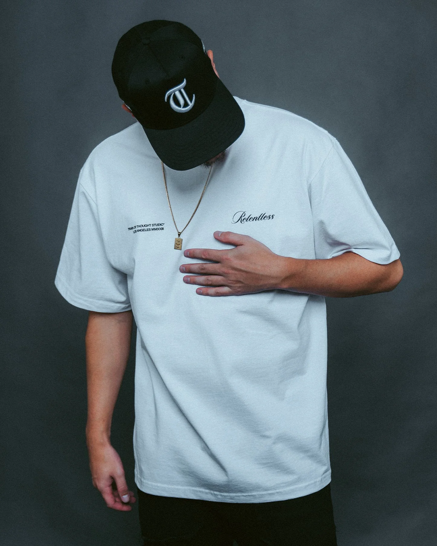 Relentless White Tee - Image 2