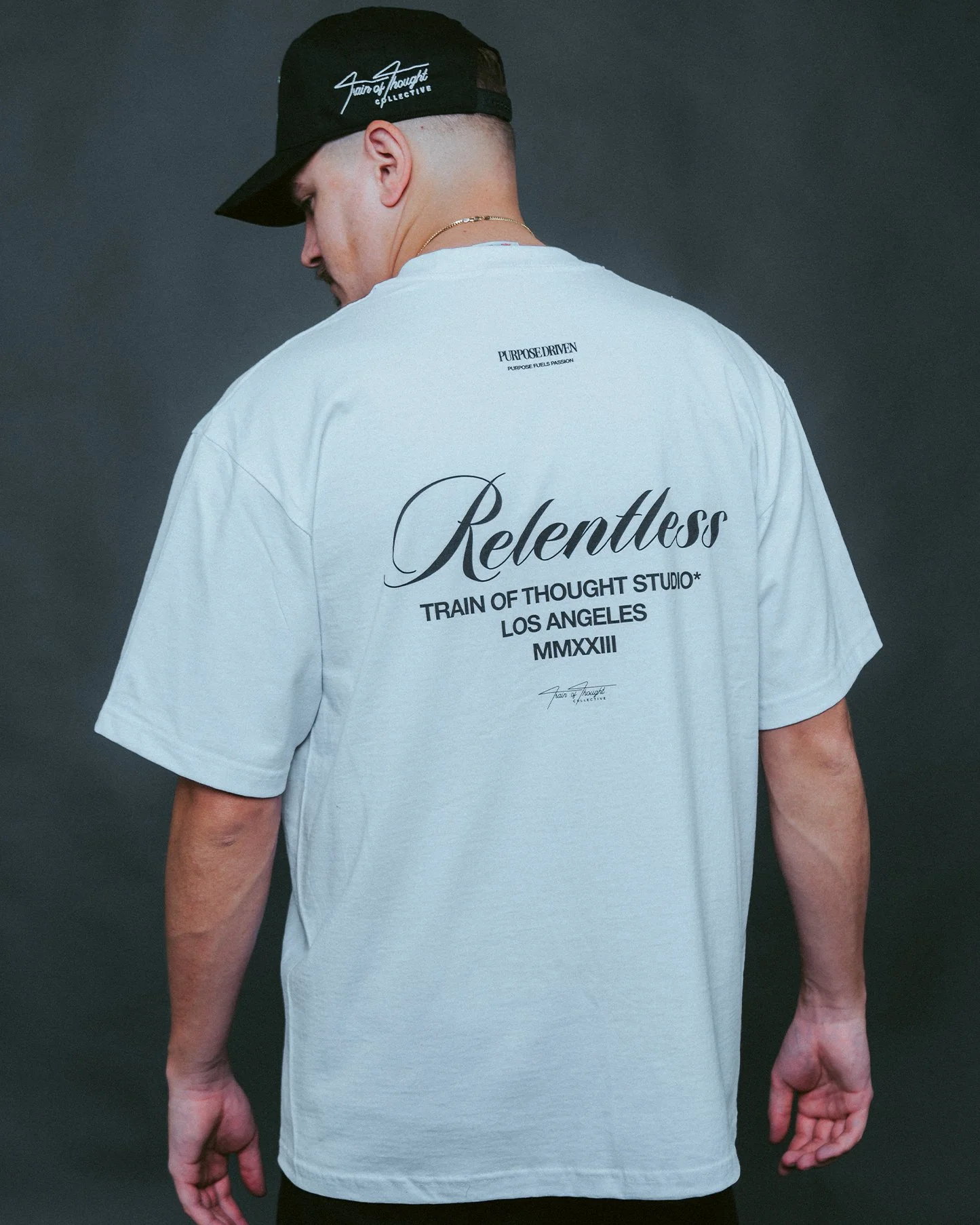 Relentless White Tee - Image 3