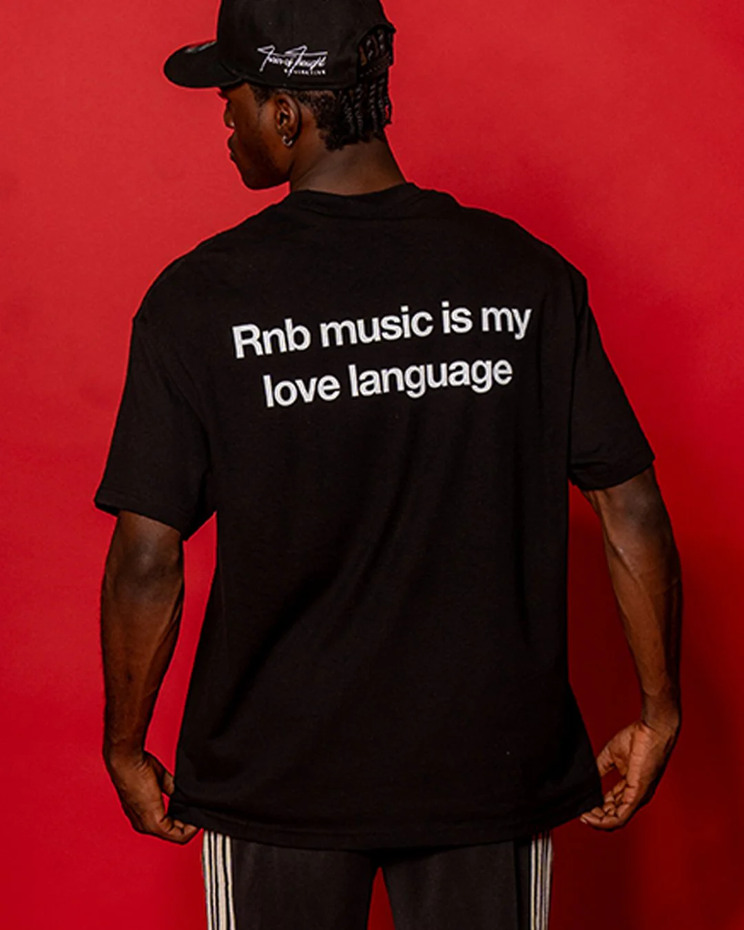 Rnb Language Black Tee - Image 7