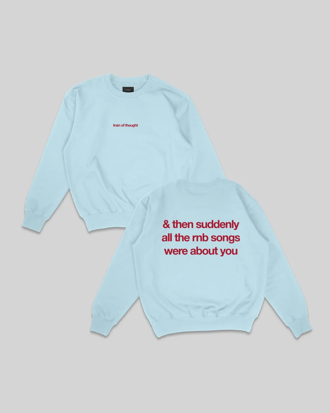 Rnb Songs Grape Crewneck Sweatshirt