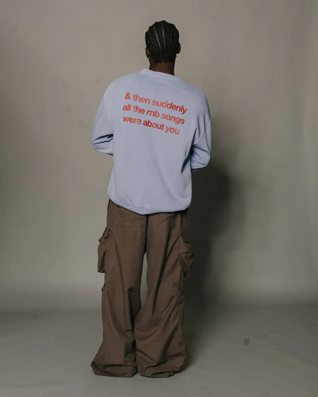 Rnb Songs Grape Crewneck Sweatshirt - Image 6