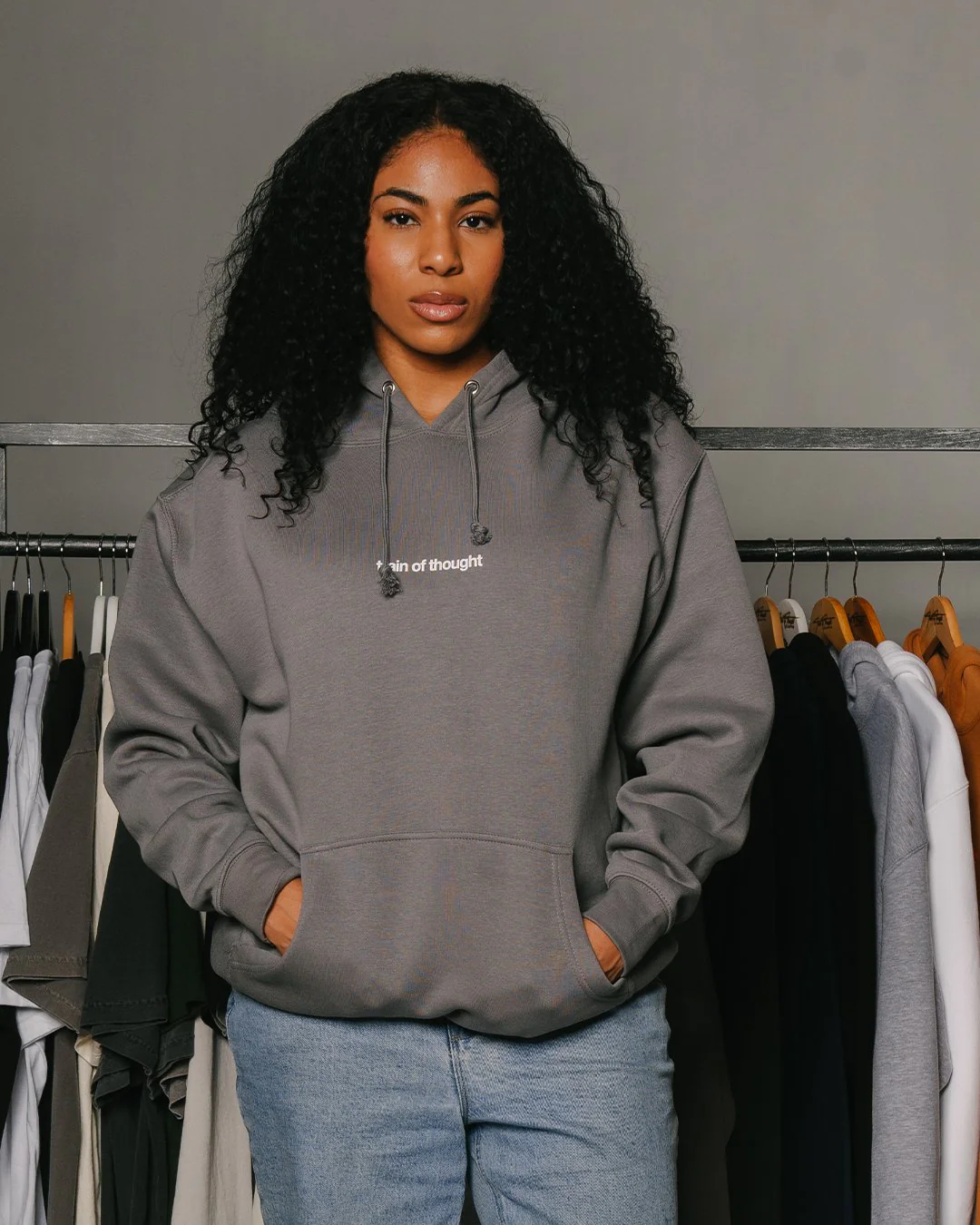 Rnb Songs Charcoal Hoodie - Image 5