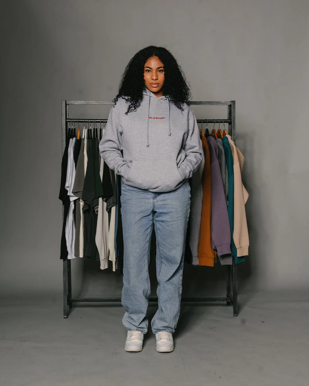 Rnb Songs Heather Grey Hoodie - Image 3