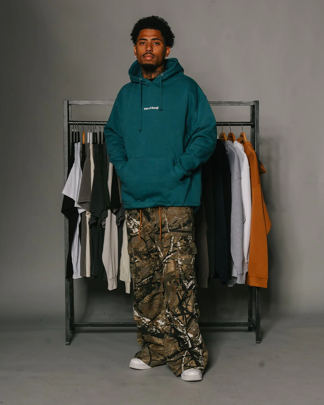 Rnb Songs Teal Hoodie - Image 3