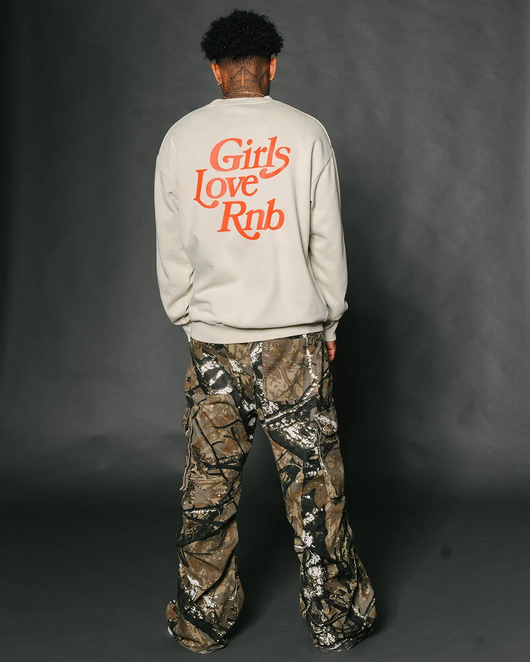 Girls Love Rnb Lunar Rock Crewneck Sweatshirt - Image 6