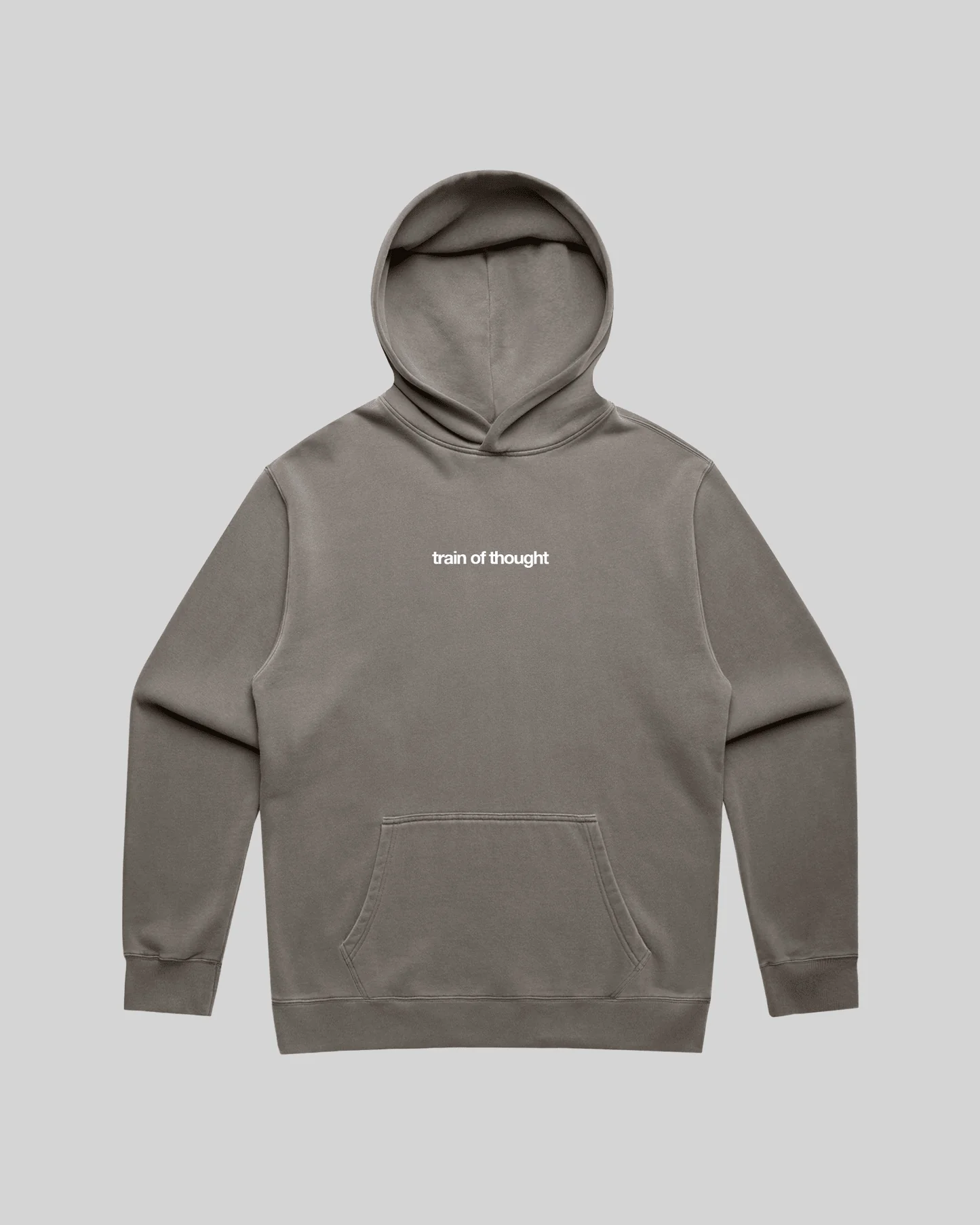 Rnb Songs Relaxed Faded Grey Hoodie - Image 2
