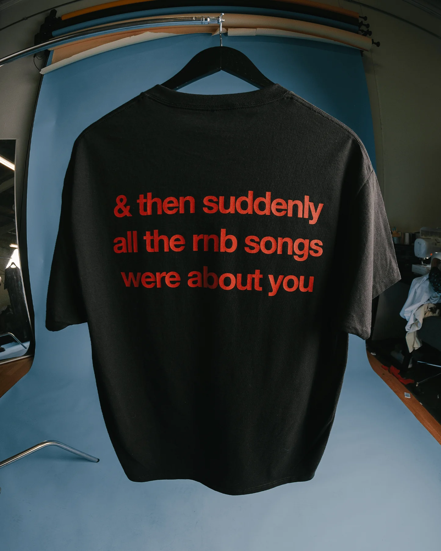 Rnb Songs V2 Black Tee - Image 6