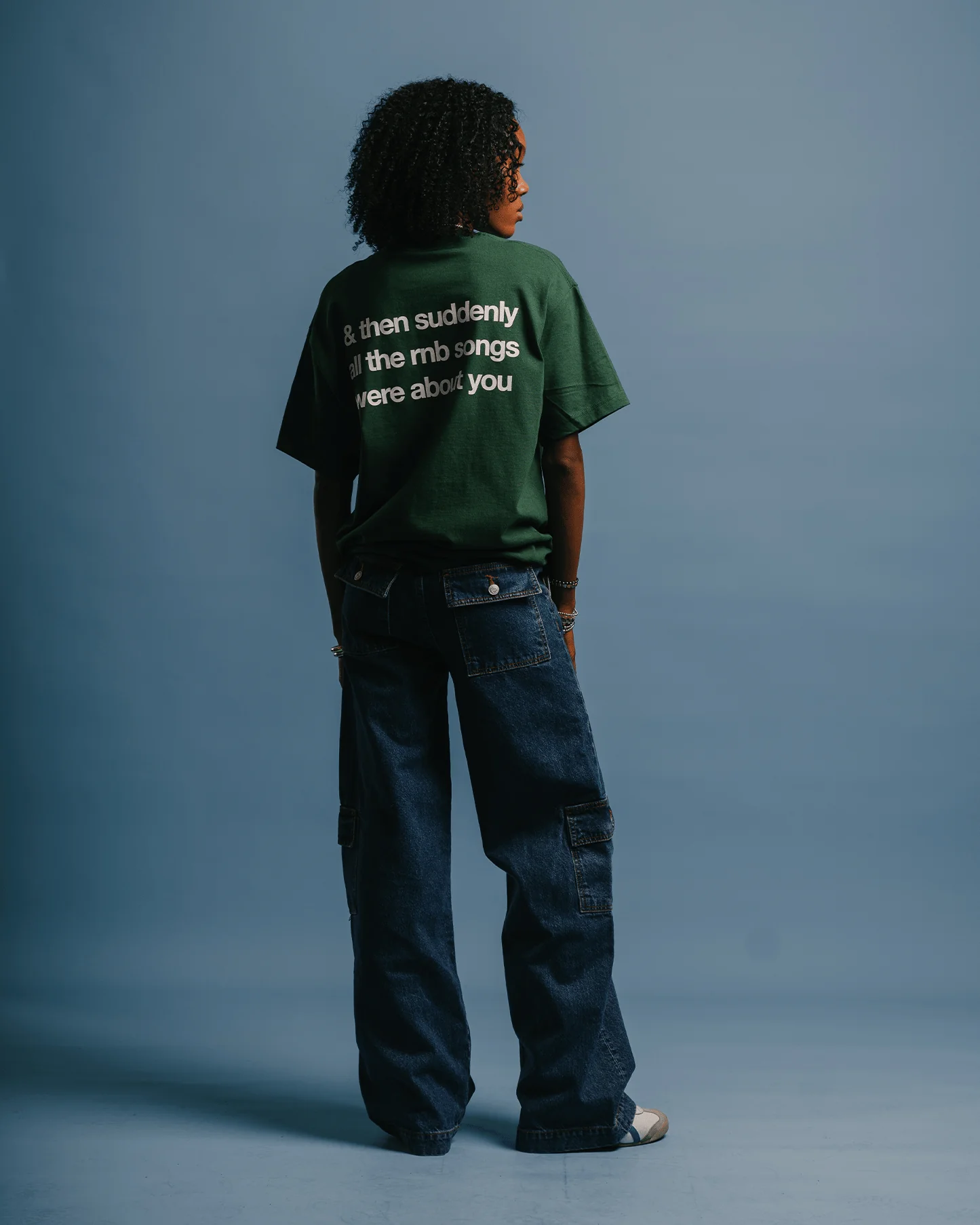 Rnb Songs V2 Green Tee - Image 3