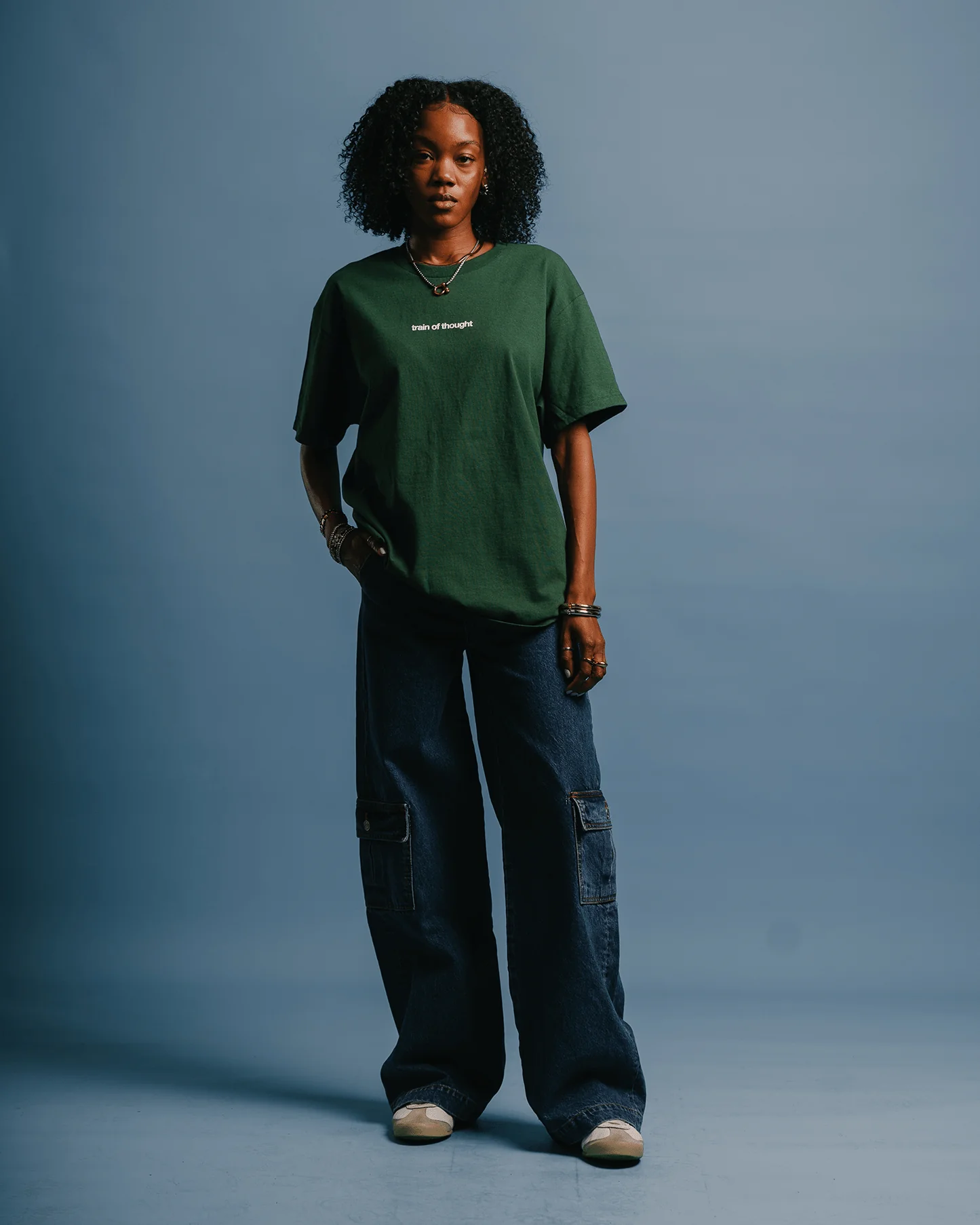 Rnb Songs V2 Green Tee - Image 4