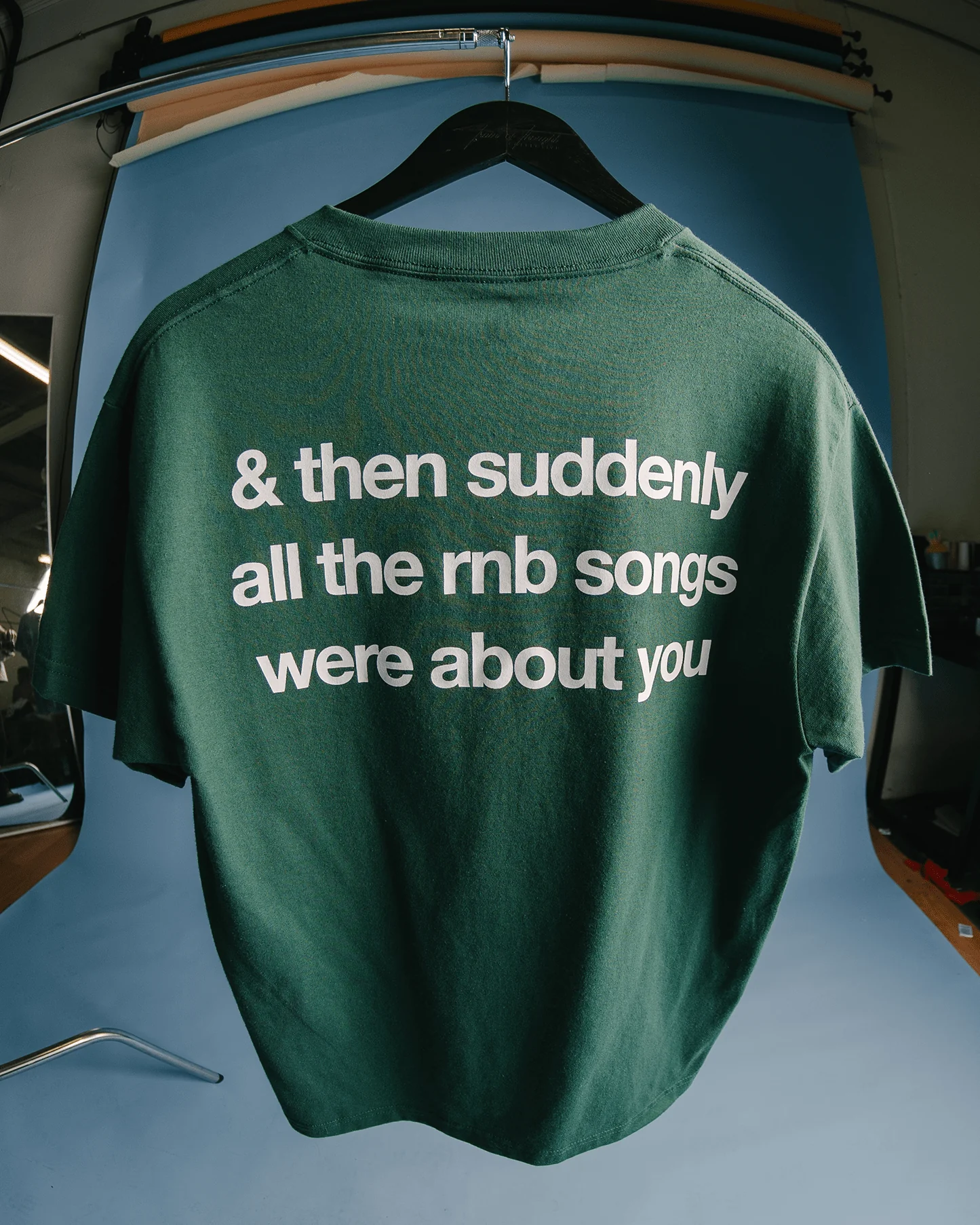 Rnb Songs V2 Green Tee - Image 6