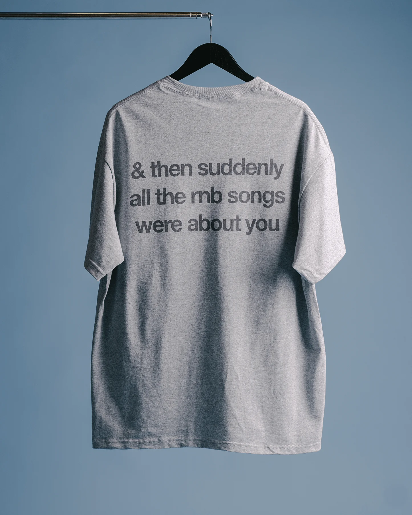 Rnb Songs V2 Grey Tee - Image 5