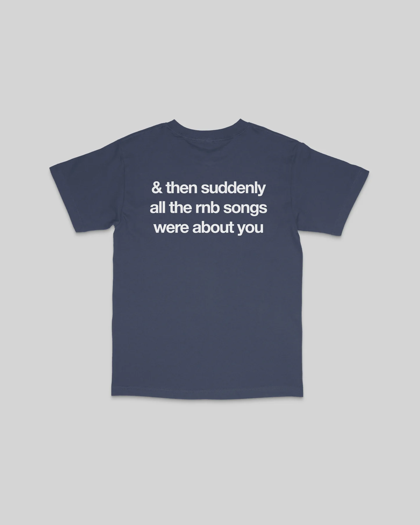Rnb Songs V2 Navy Blue Tee