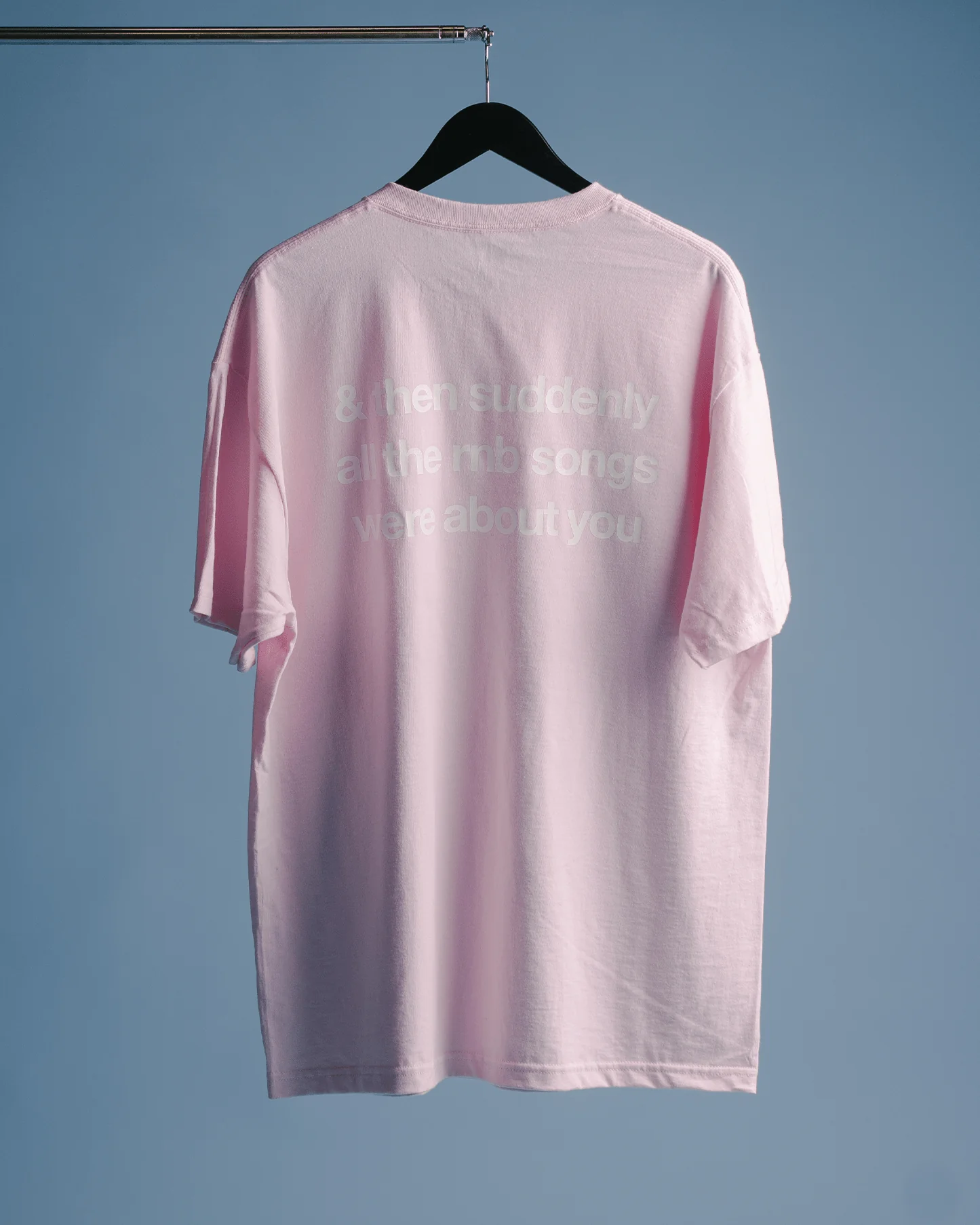 Rnb Songs V2 Pale Pink Tee - Image 5