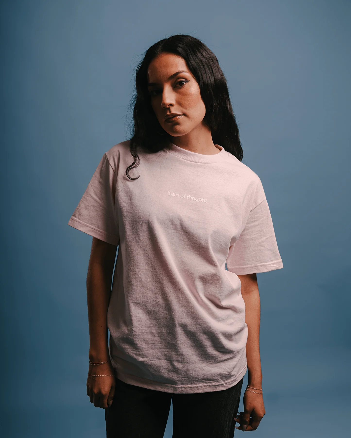 Rnb Songs V2 Pale Pink Tee - Image 6