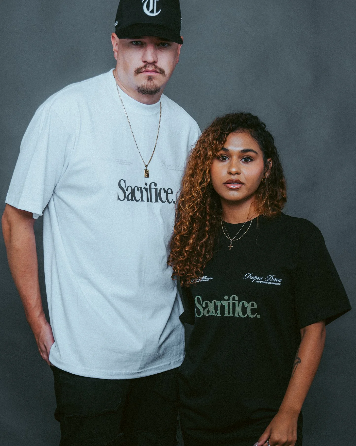 Sacrifice Black Tee - Image 2