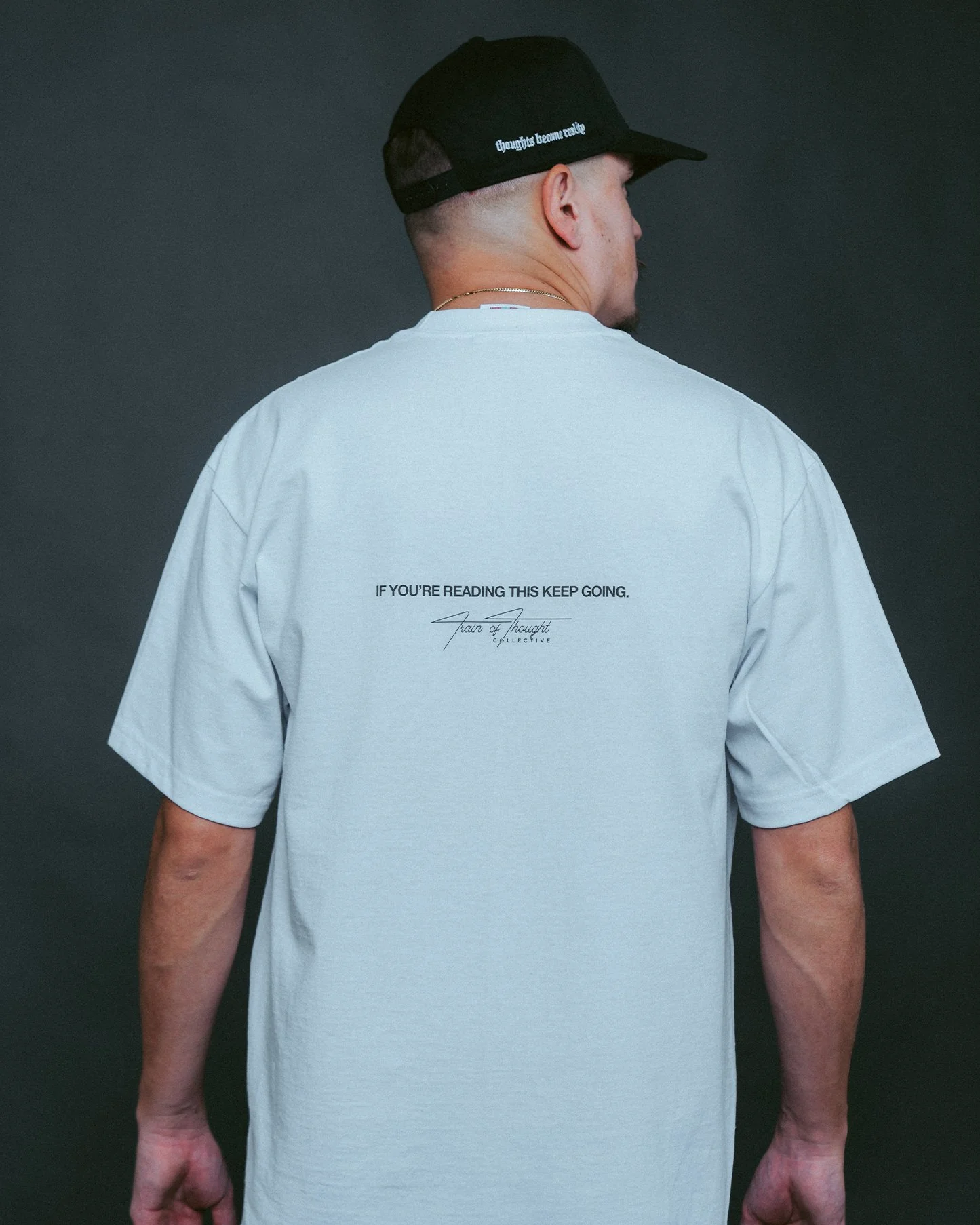 Sacrifice White Tee - Image 3