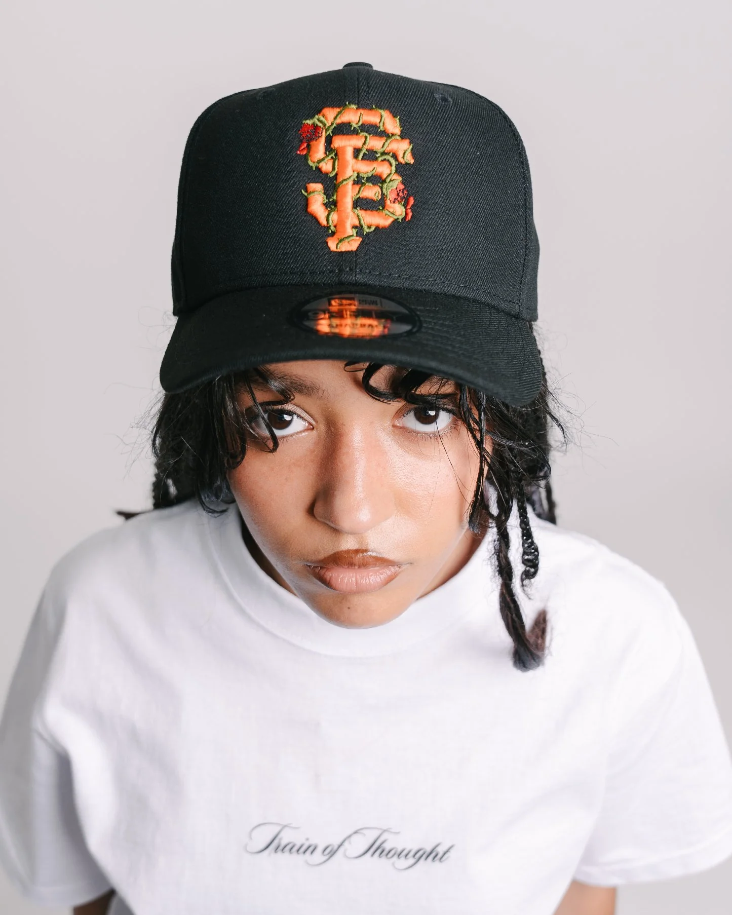 SF City Rose New Era Black Snapback - Image 2