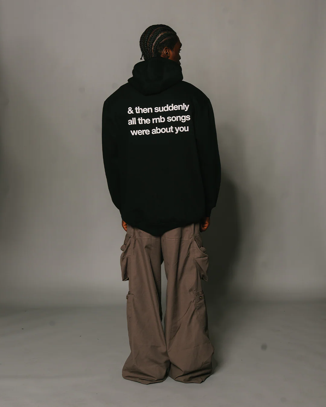 Rnb Songs Black Hoodie - Image 5