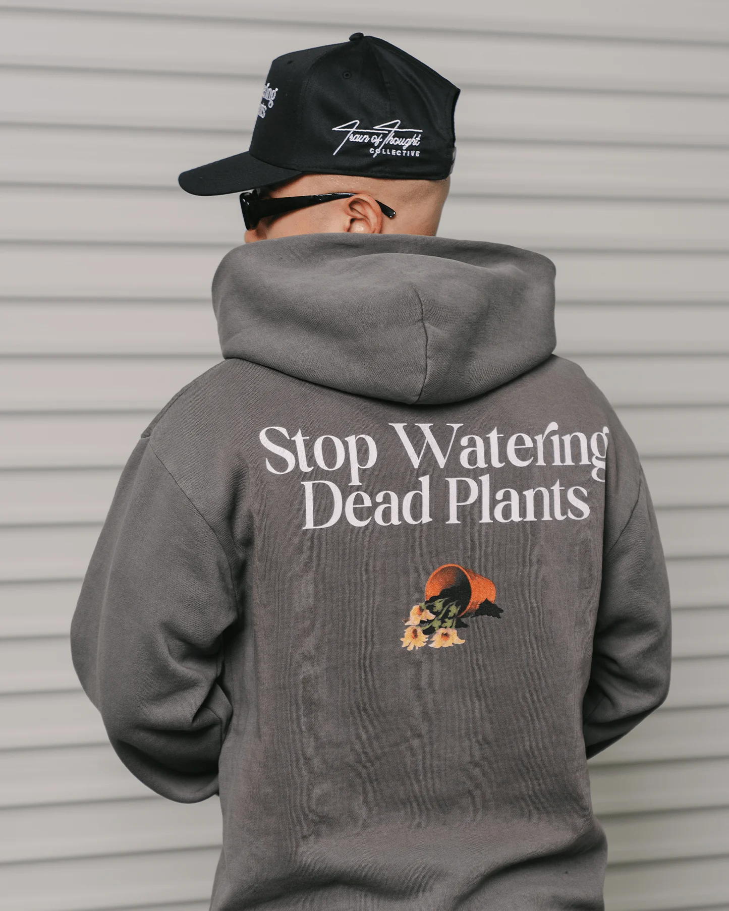 Stop Watering Dead Plants Shadow Hoodie - Image 5
