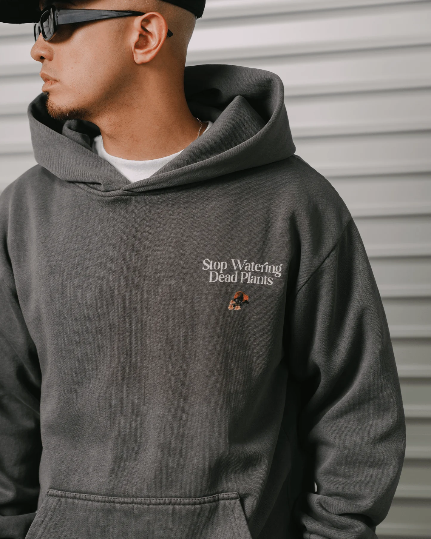 Stop Watering Dead Plants Shadow Hoodie - Image 7