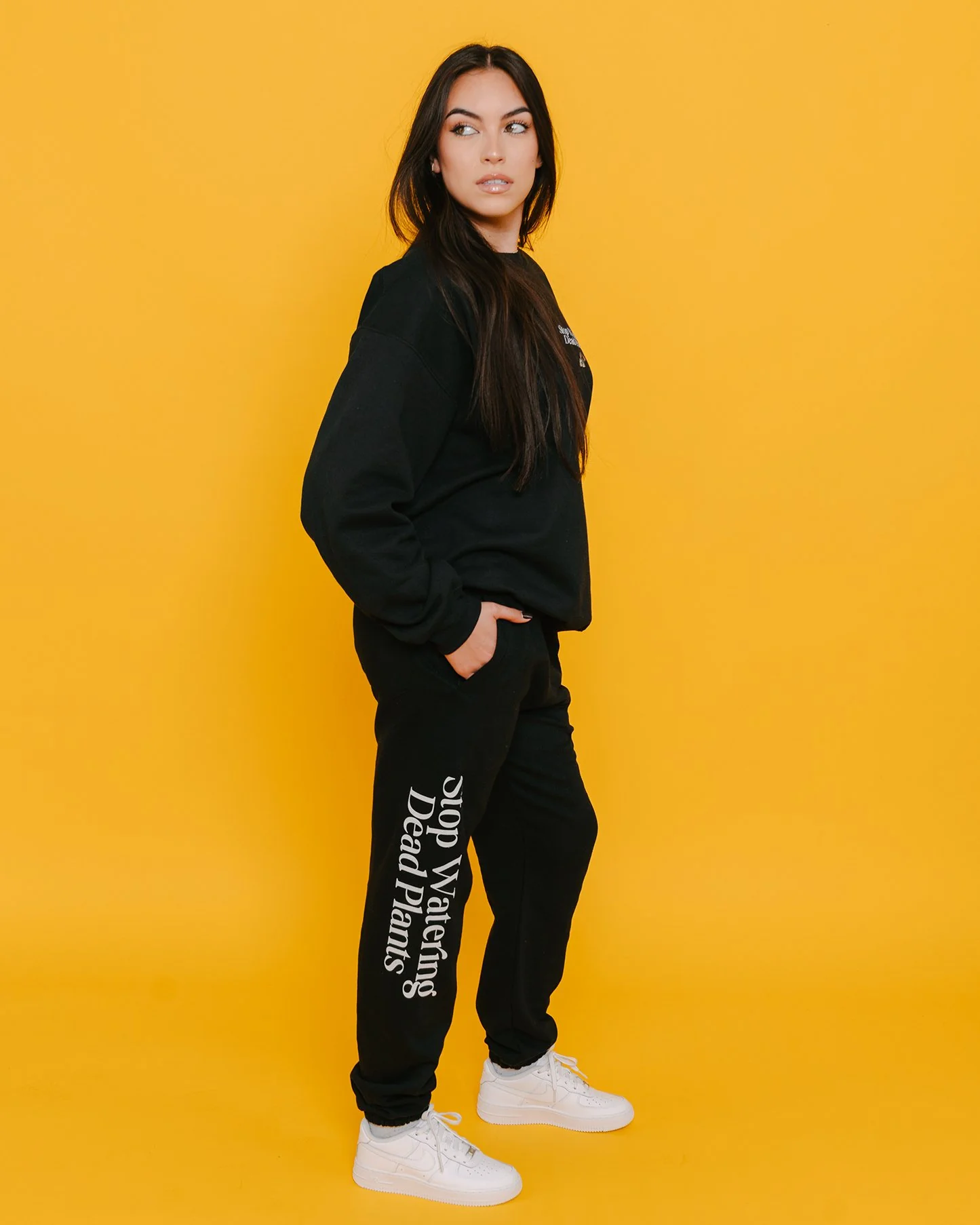 Stop Watering Dead Plants Sweatpants V2 - Image 3