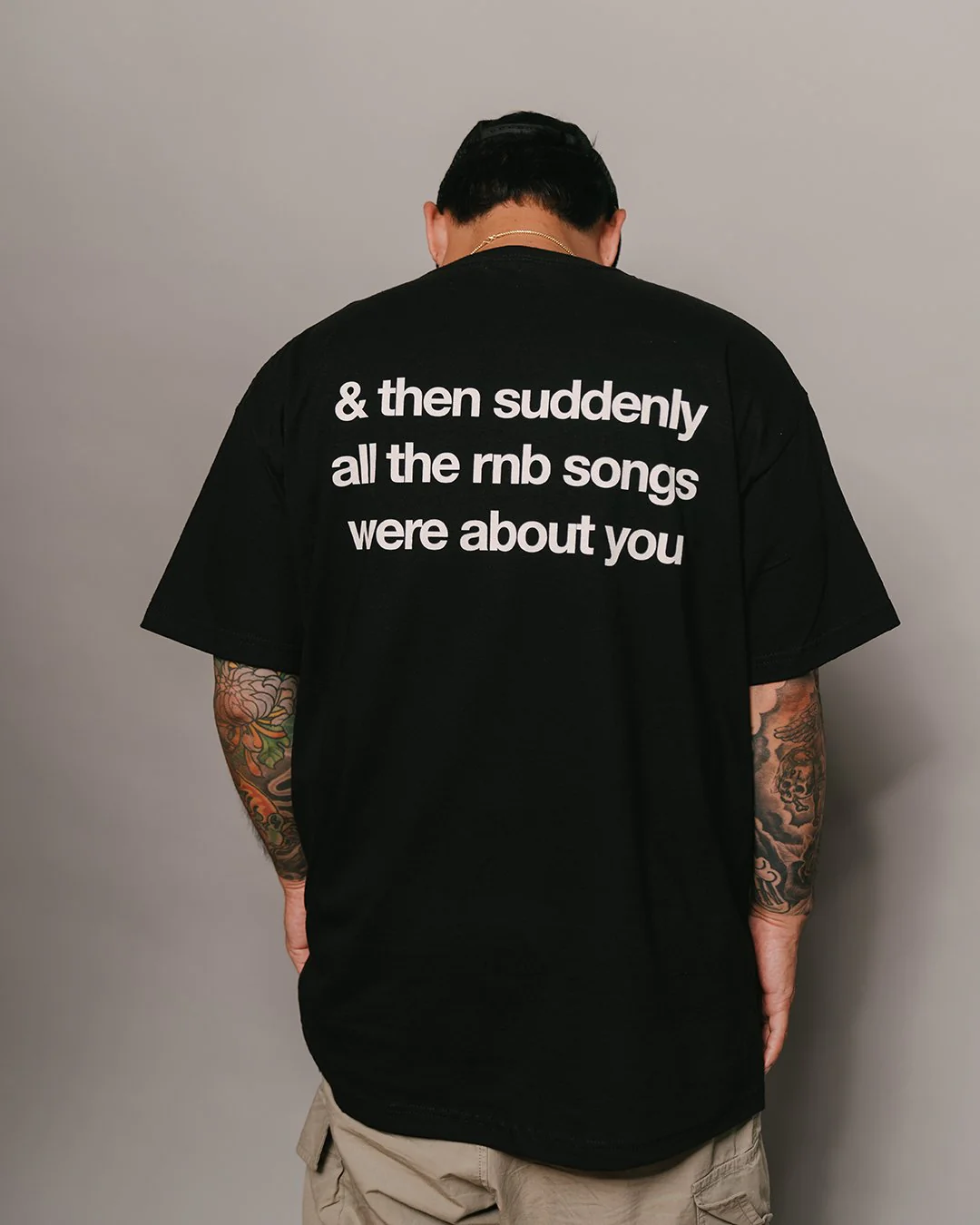 Rnb Songs Black Tee - Image 3