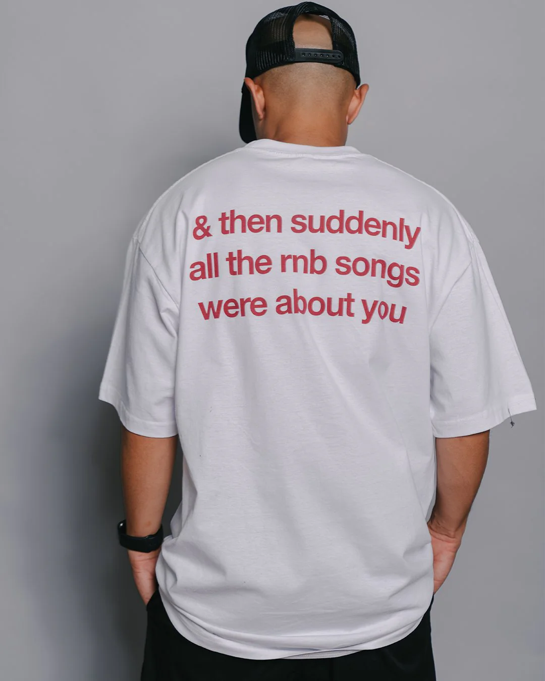 Rnb Songs White Tee - Image 5