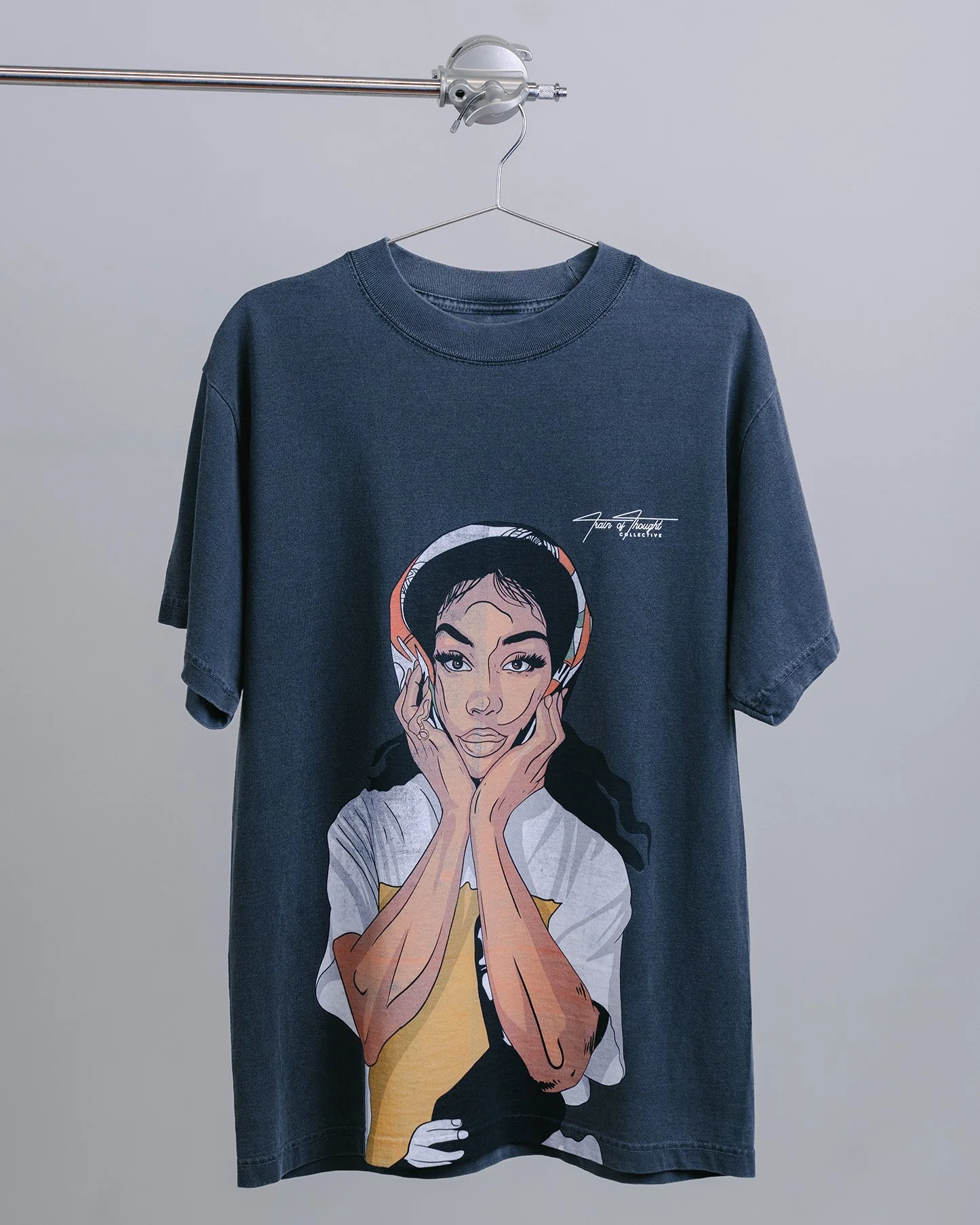 SZA Big Face Oversized Shadow Tee - Image 3