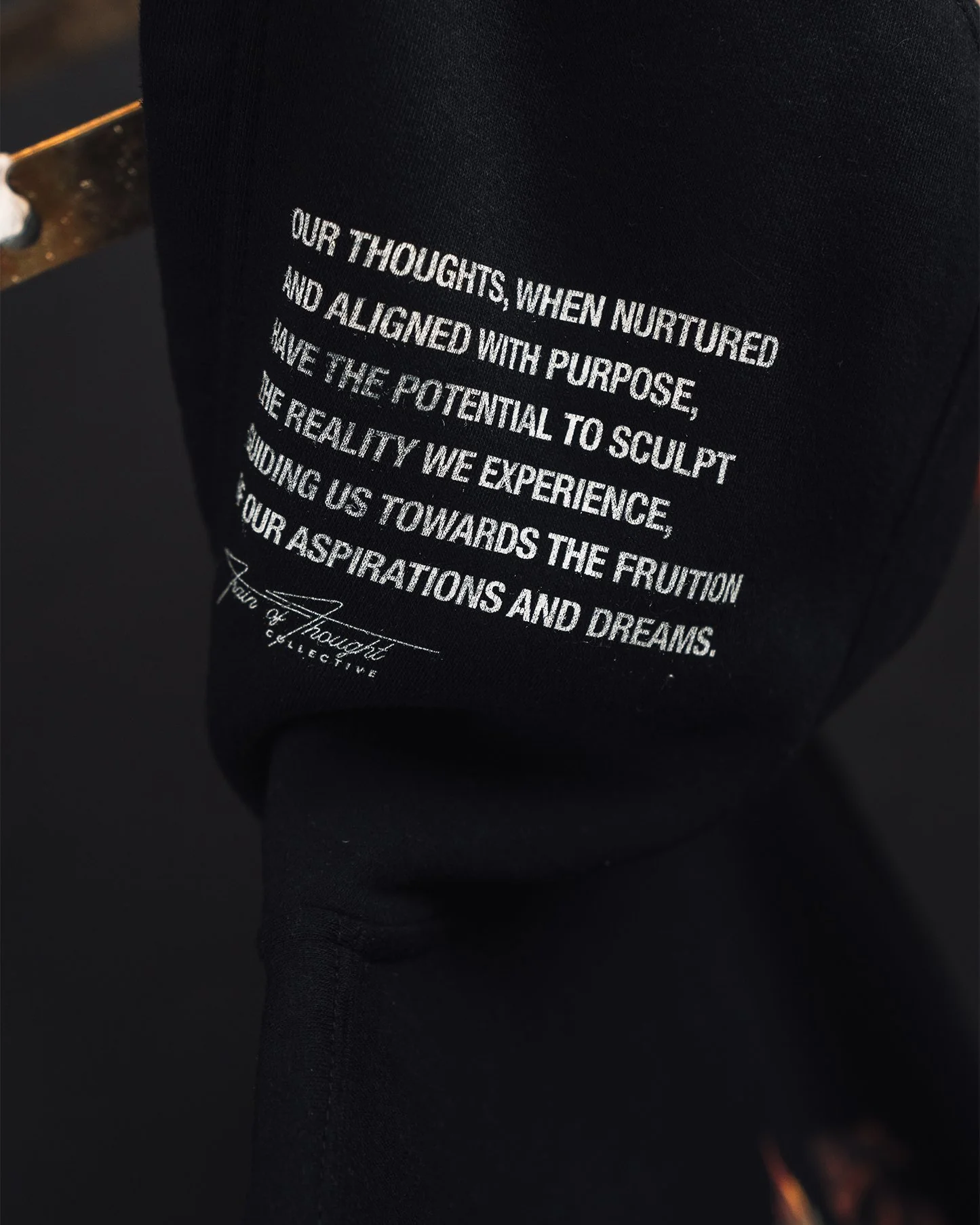 T-Rose Black Full Zip Hoodie - Image 3