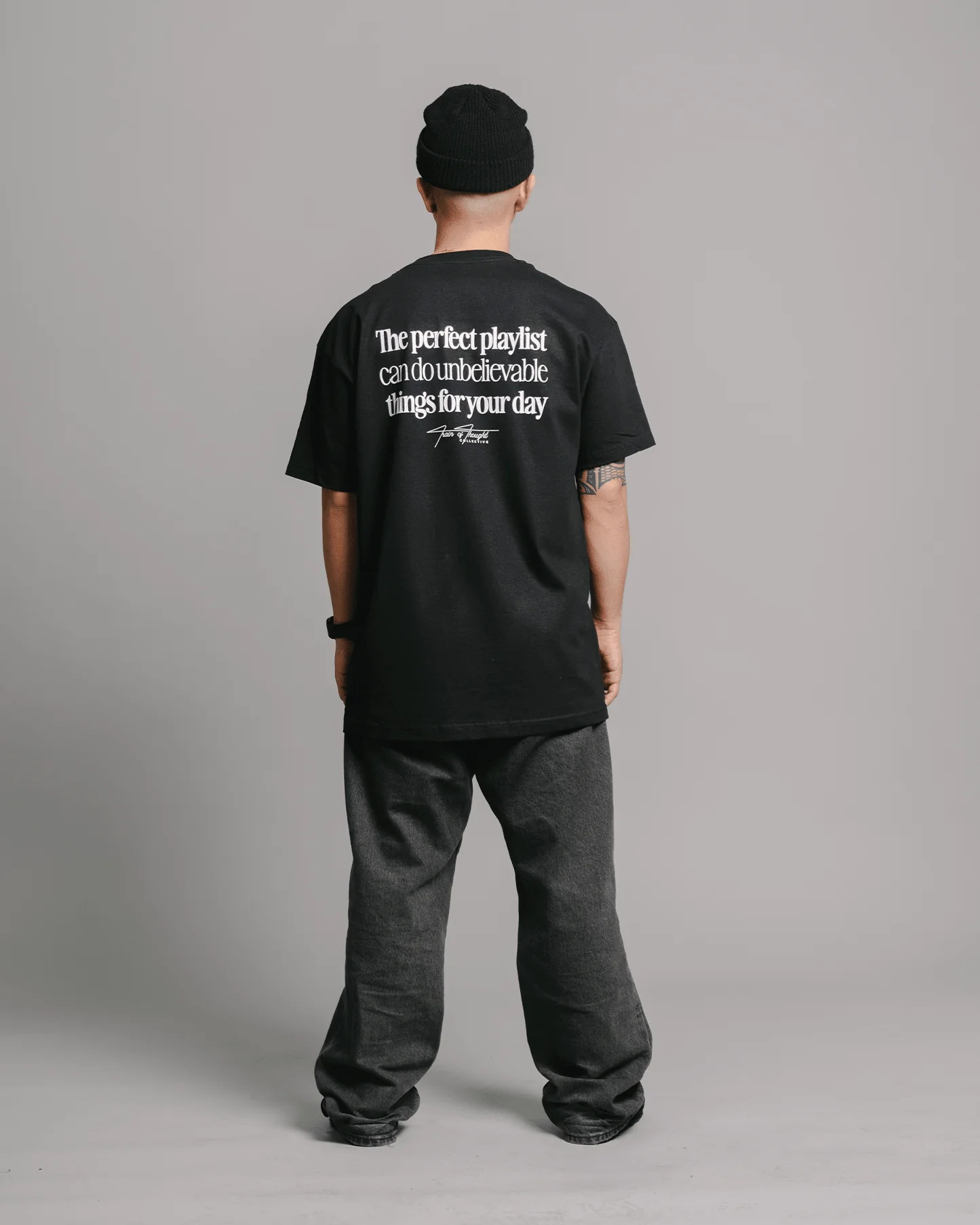 The Perfect Playlist Black Tee - Image 6
