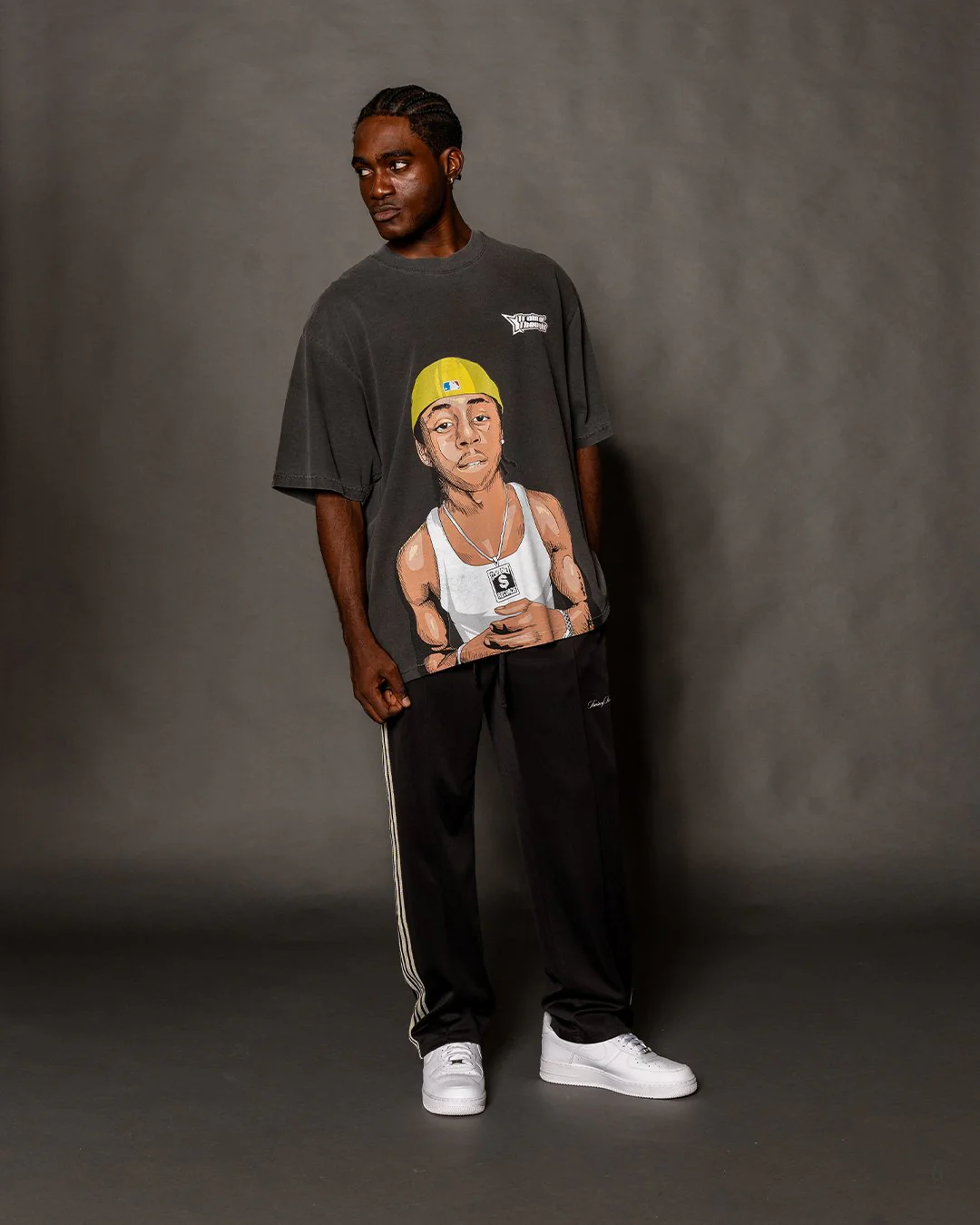 Weezy Oversized Oatmeal Tee - Image 6