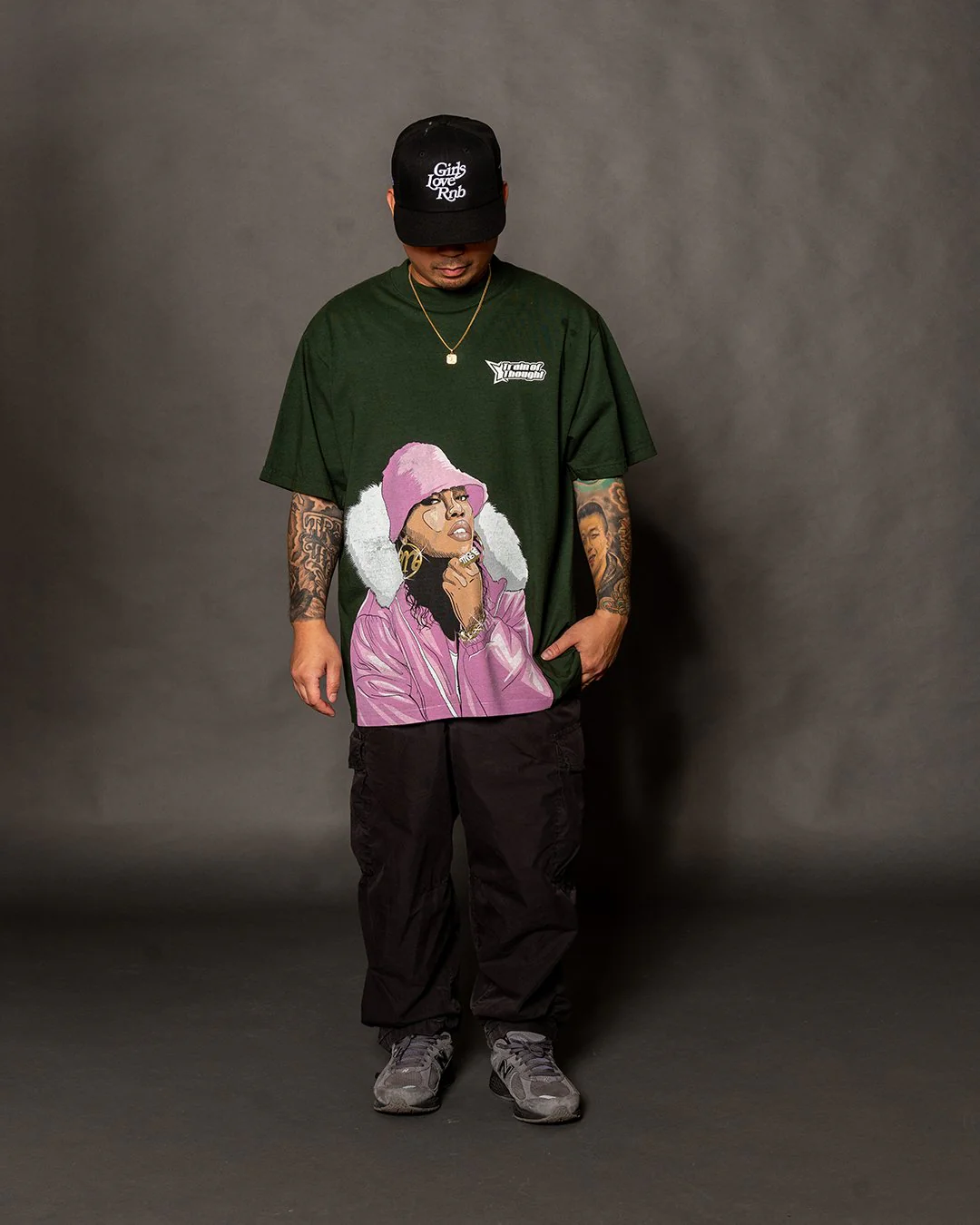 Missy Oversized Shadow Tee - Image 2